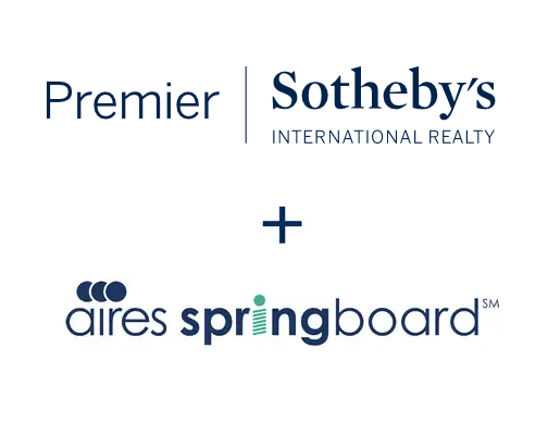 Premier Sotheby's International Realty logo & Aries Springboard logo